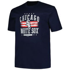Chicago White Sox Profile Big & Tall Americana T-Shirt - Navy T-shirts