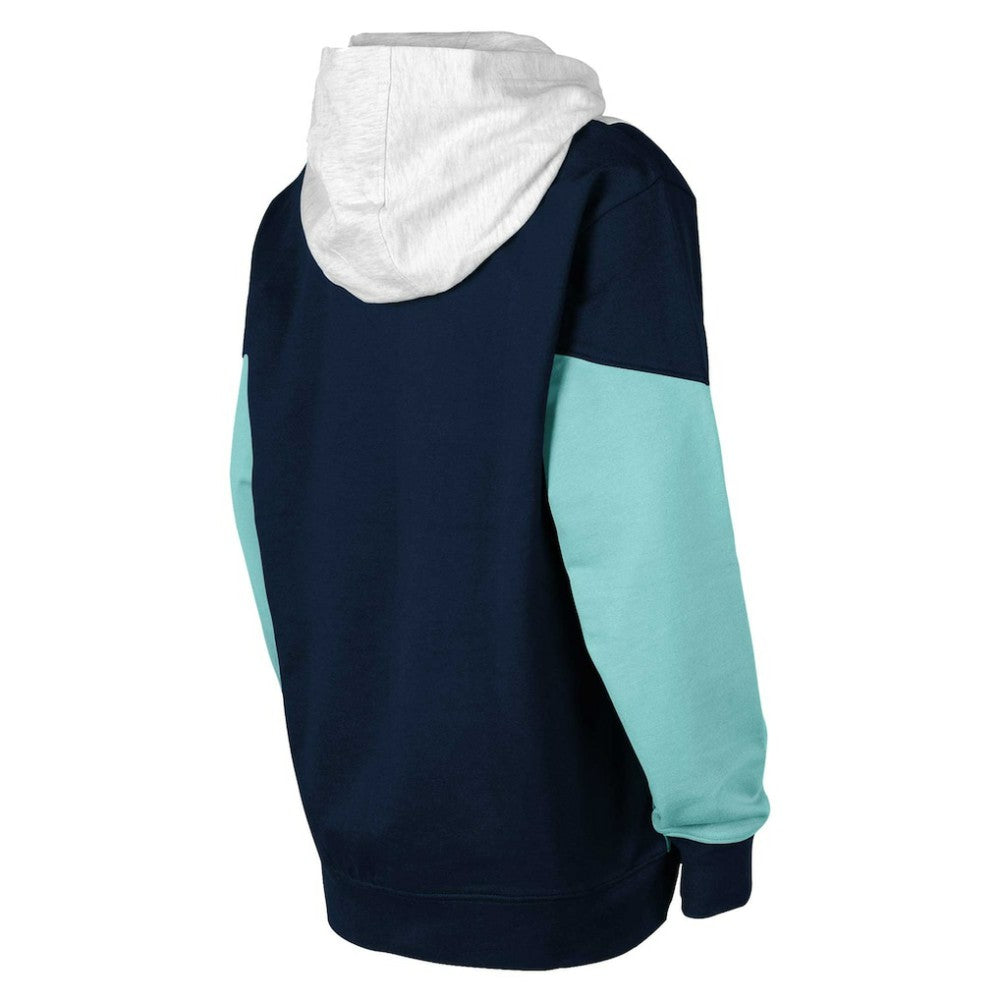 NHL Seattle Kraken Youth Champion League Fleece Pullover Hoodie - Ash/Deep Sea Blue