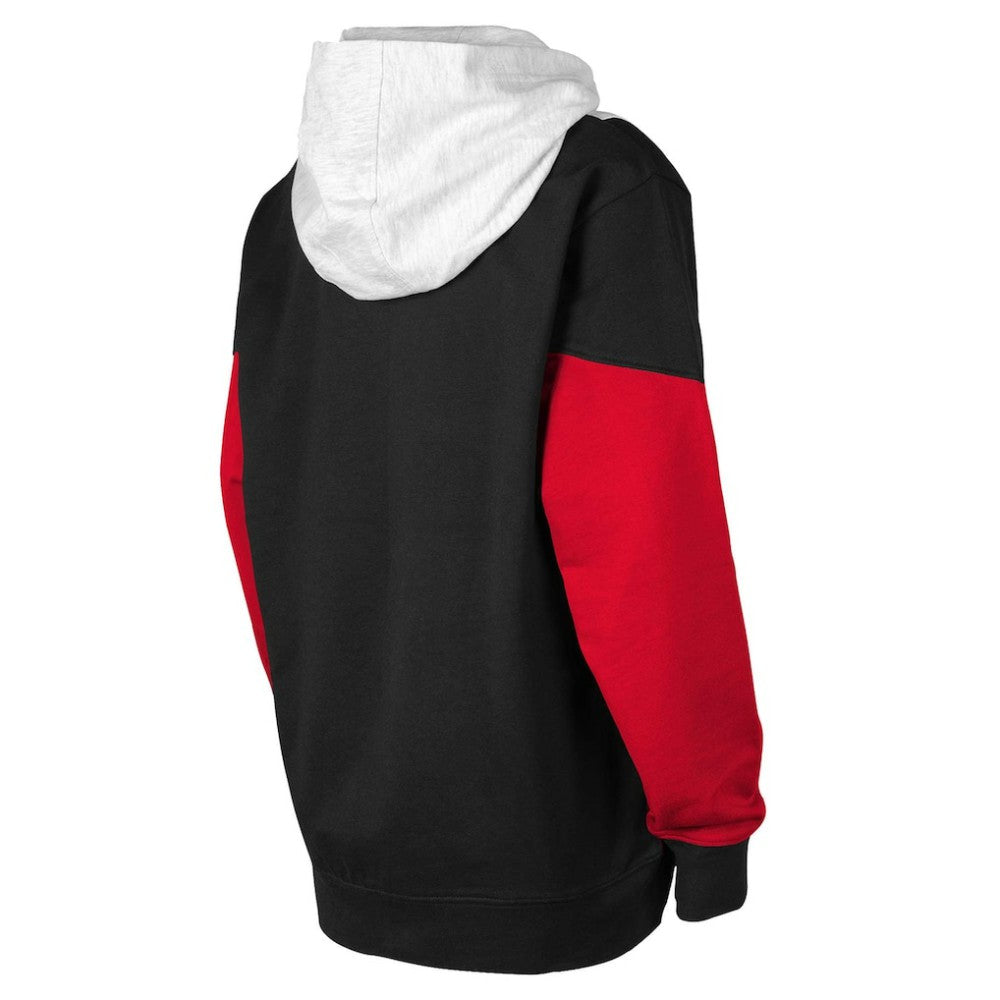 NHL Chicago Blackhawks Youth Champion League Fleece Pullover Hoodie - Ash/Black