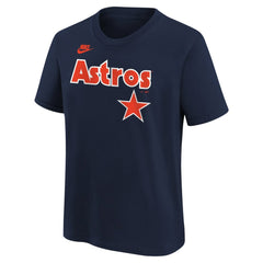 Craig Biggio Houston Astros Nike Youth Cooperstown Collection Name & Number T-Shirt - Navy T-shirts
