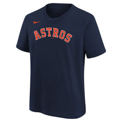 Jose Altuve Houston Astros Nike Youth Name & Number T-Shirt - Navy T-shirts