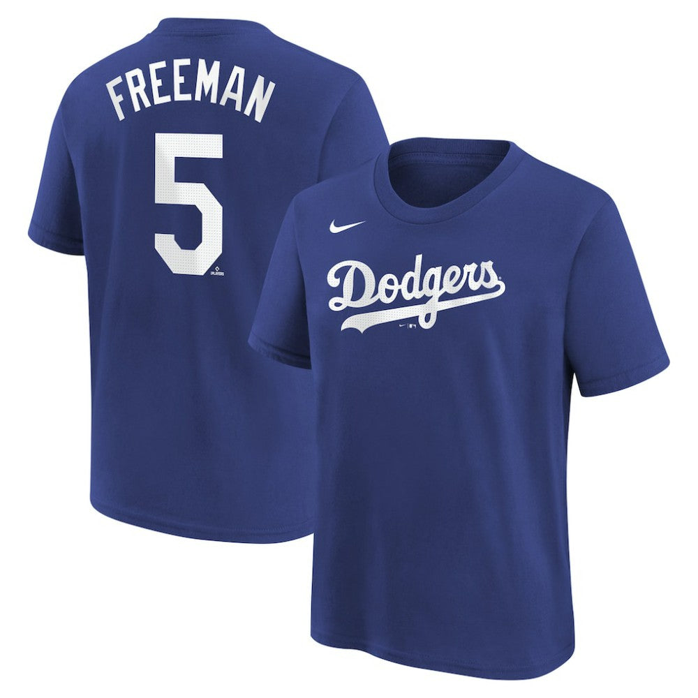 Freddie Freeman Los Angeles Dodgers Nike Youth Name & Number T-Shirt - Royal T-shirts