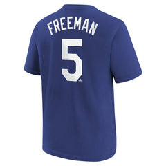 Freddie Freeman Los Angeles Dodgers Nike Youth Name & Number T-Shirt - Royal T-shirts