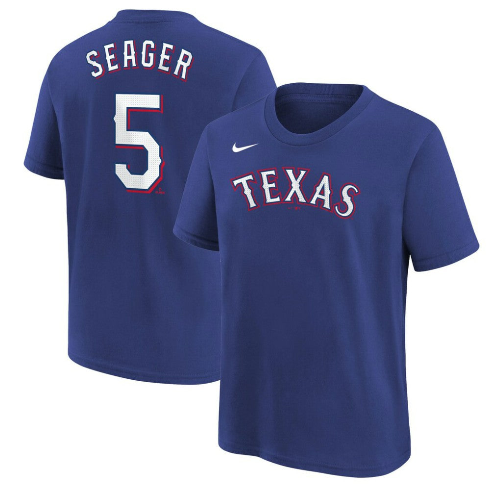 Corey Seager Texas Rangers Nike Youth Name & Number T-Shirt - Royal T-shirts