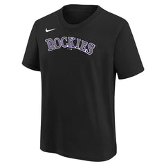 Kris Bryant Colorado Rockies Nike Youth Name & Number T-Shirt - Black T-shirts