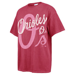 Baltimore Orioles '47 Women's Dopamine Tradition T-Shirt - Pink T-shirts