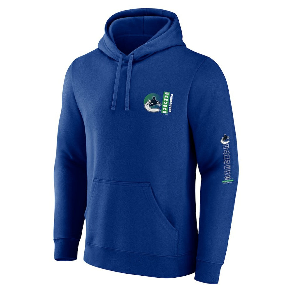 NHL Vancouver Canucks Fanatics Revolution Pullover Hoodie - Blue