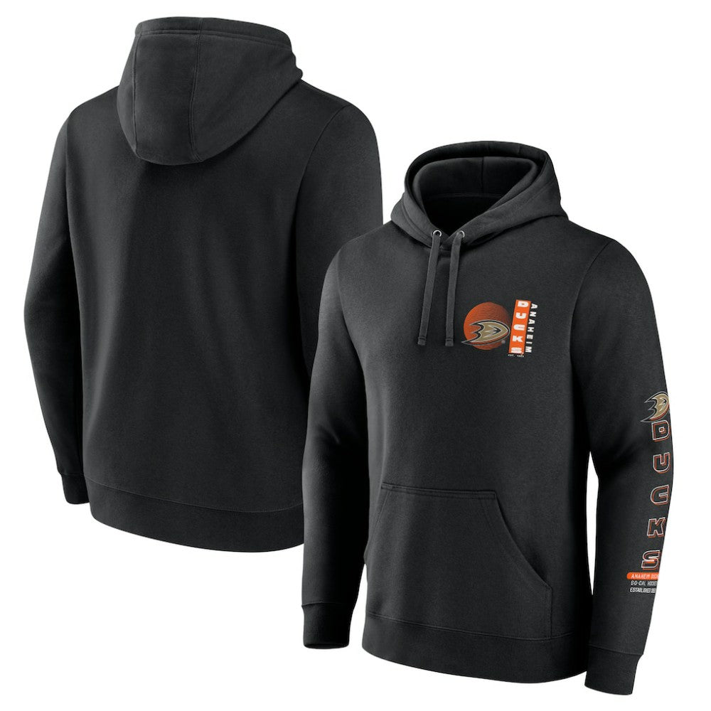 NHL Anaheim Ducks Fanatics Revolution Pullover Hoodie - Black