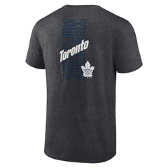 NHL Toronto Maple Leafs Fanatics Backbone T-Shirt - Heather Charcoal