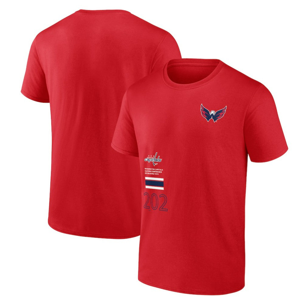 NHL Washington Capitals Fanatics Represent T-Shirt - Red