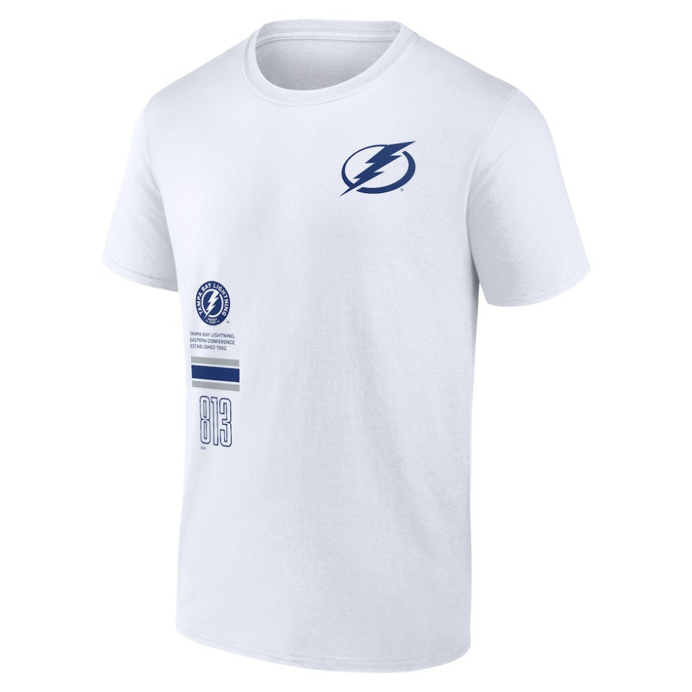 NHL Tampa Bay Lightning Fanatics Represent T-Shirt - White