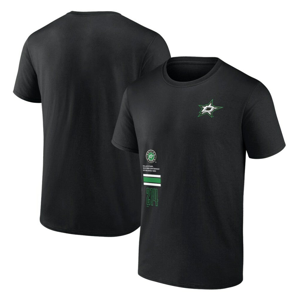 NHL Dallas Stars Fanatics Represent T-Shirt - Black