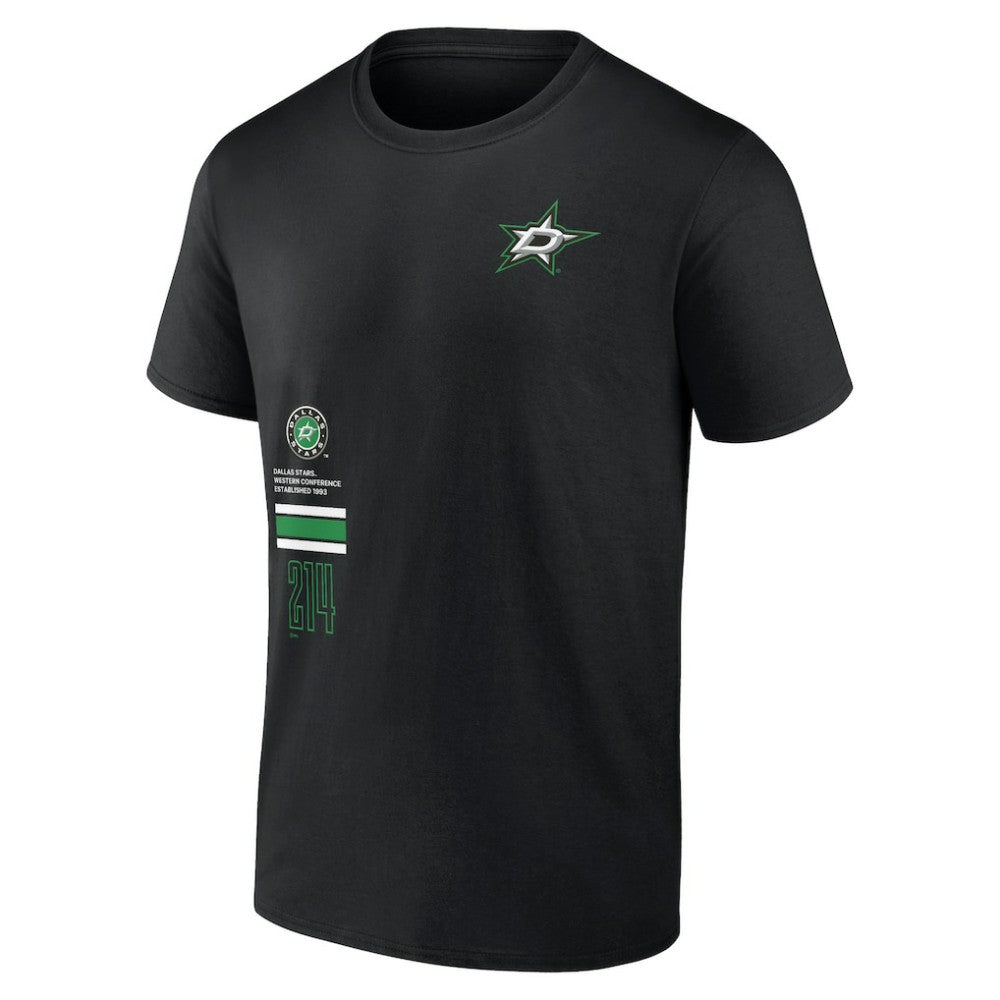 NHL Dallas Stars Fanatics Represent T-Shirt - Black