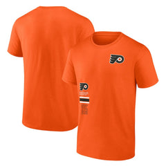 NHL Philadelphia Flyers Fanatics Represent T-Shirt - Orange