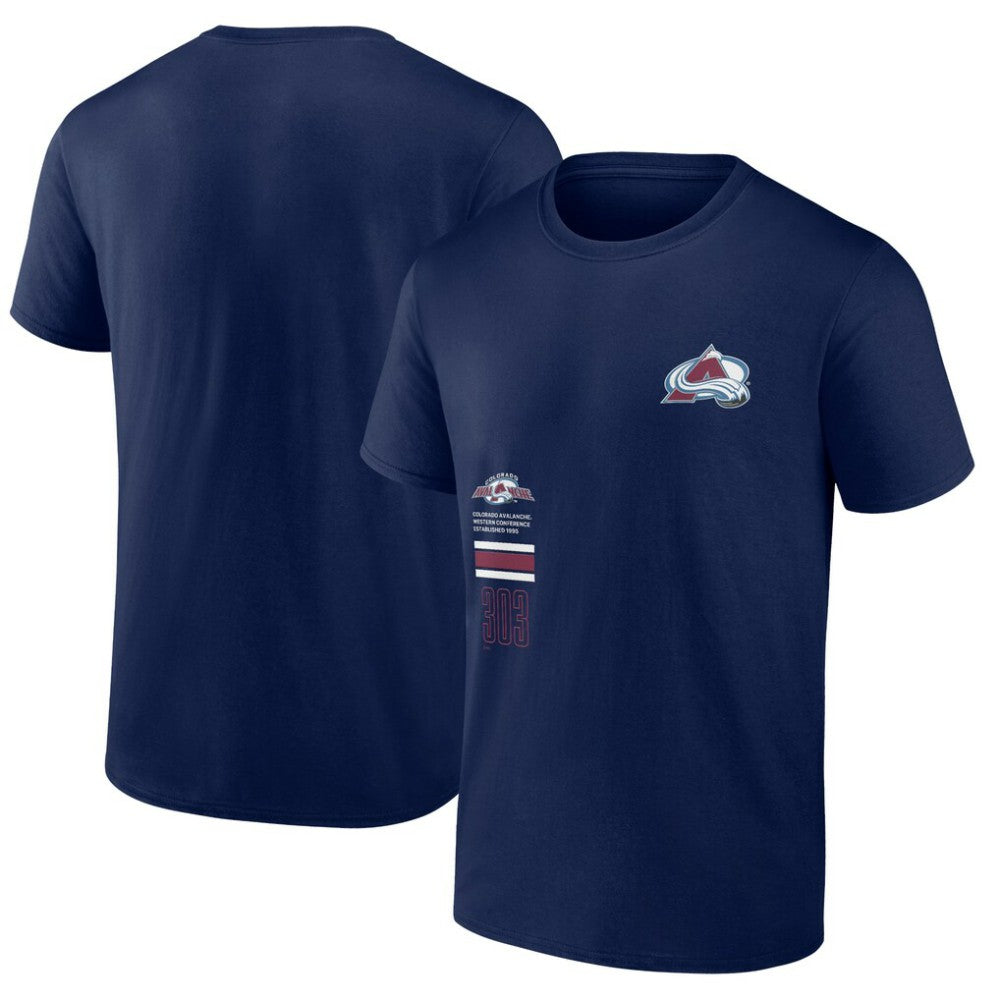 NHL Colorado Avalanche Fanatics Represent T-Shirt - Navy