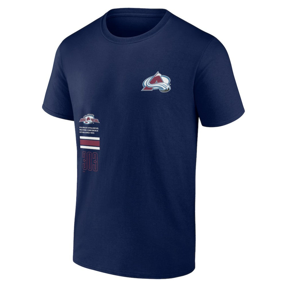 NHL Colorado Avalanche Fanatics Represent T-Shirt - Navy