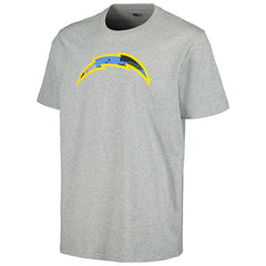 Los Angeles Chargers New Era Camo Logo T-Shirt Gray