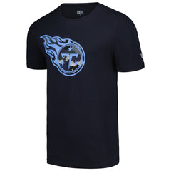 Tennessee Titans New Era Camo Logo T-Shirt Navy