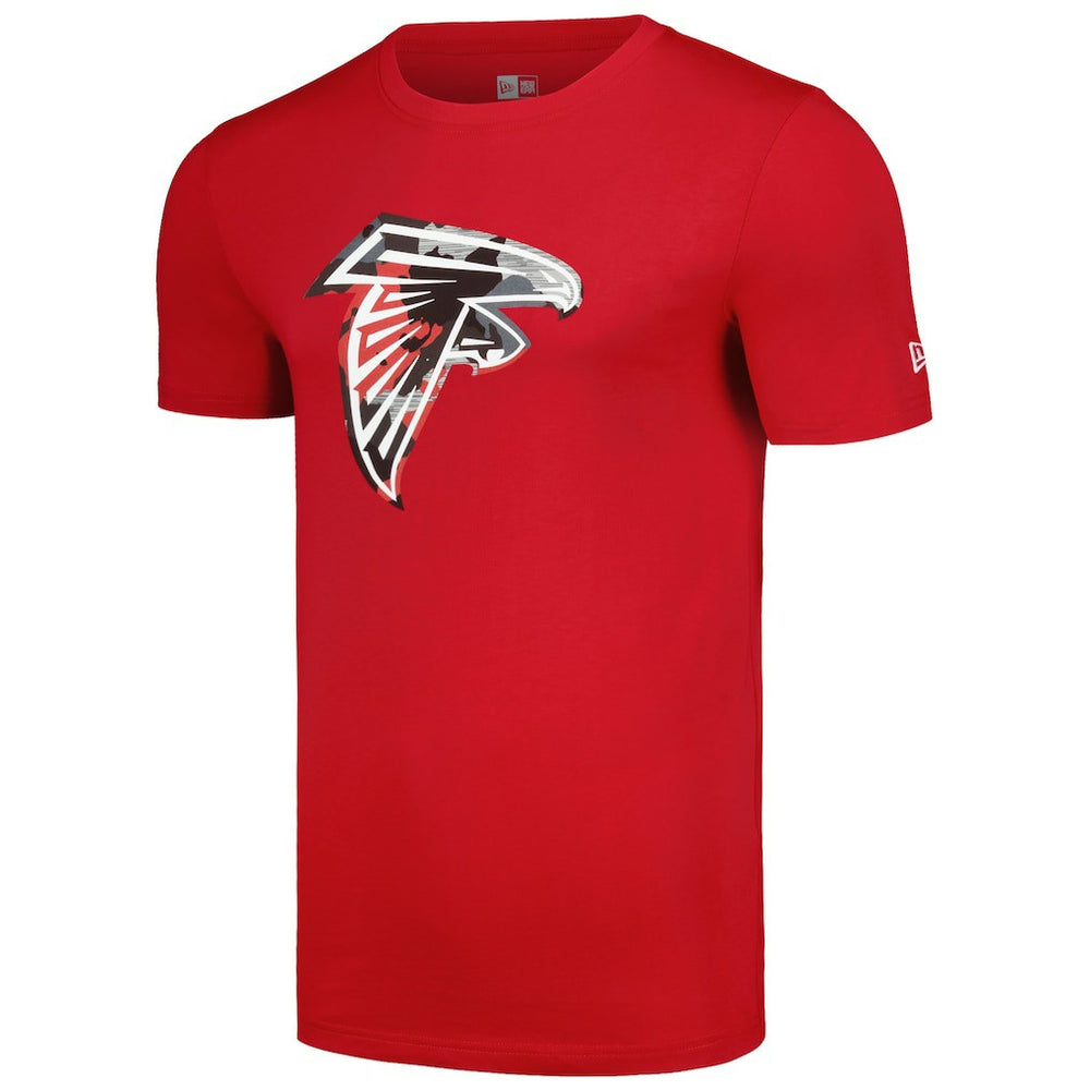 Atlanta Falcons New Era Camo Logo T-Shirt Red
