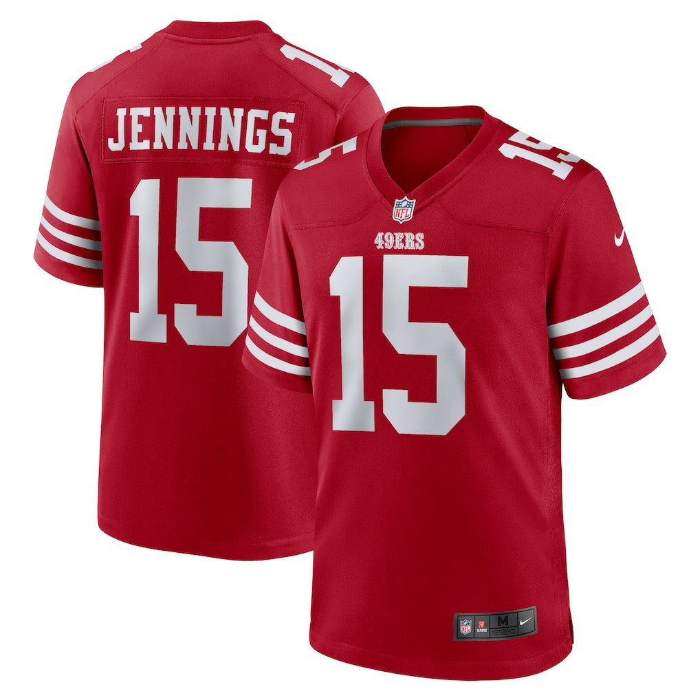 Jauan Jennings San Francisco 49ers Game Jersey Scarlet