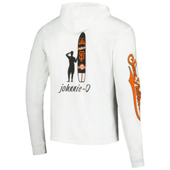 San Francisco Giants johnnie-O Eddie Long Sleeve Hoodie T-Shirt - White Hoodies