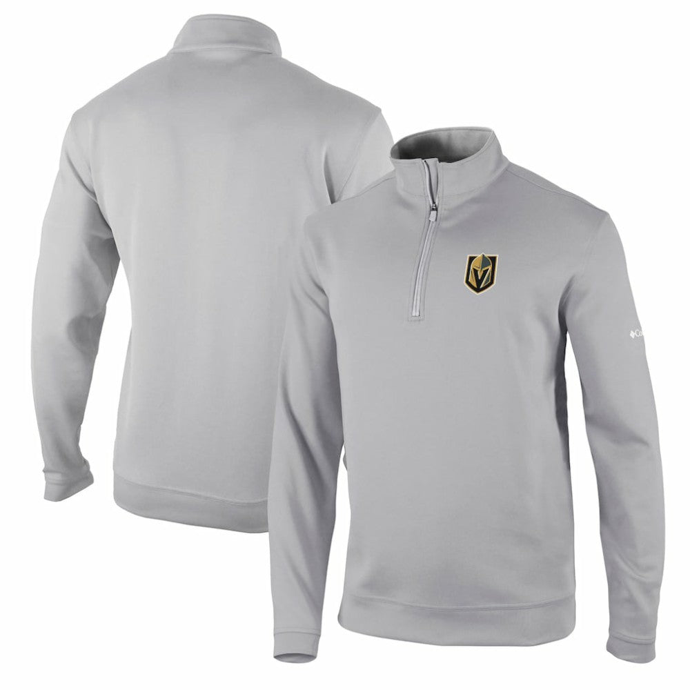NHL Vegas Golden Knights Columbia Wickham Hills Omni-Wick Quarter-Zip Jacket - Gray