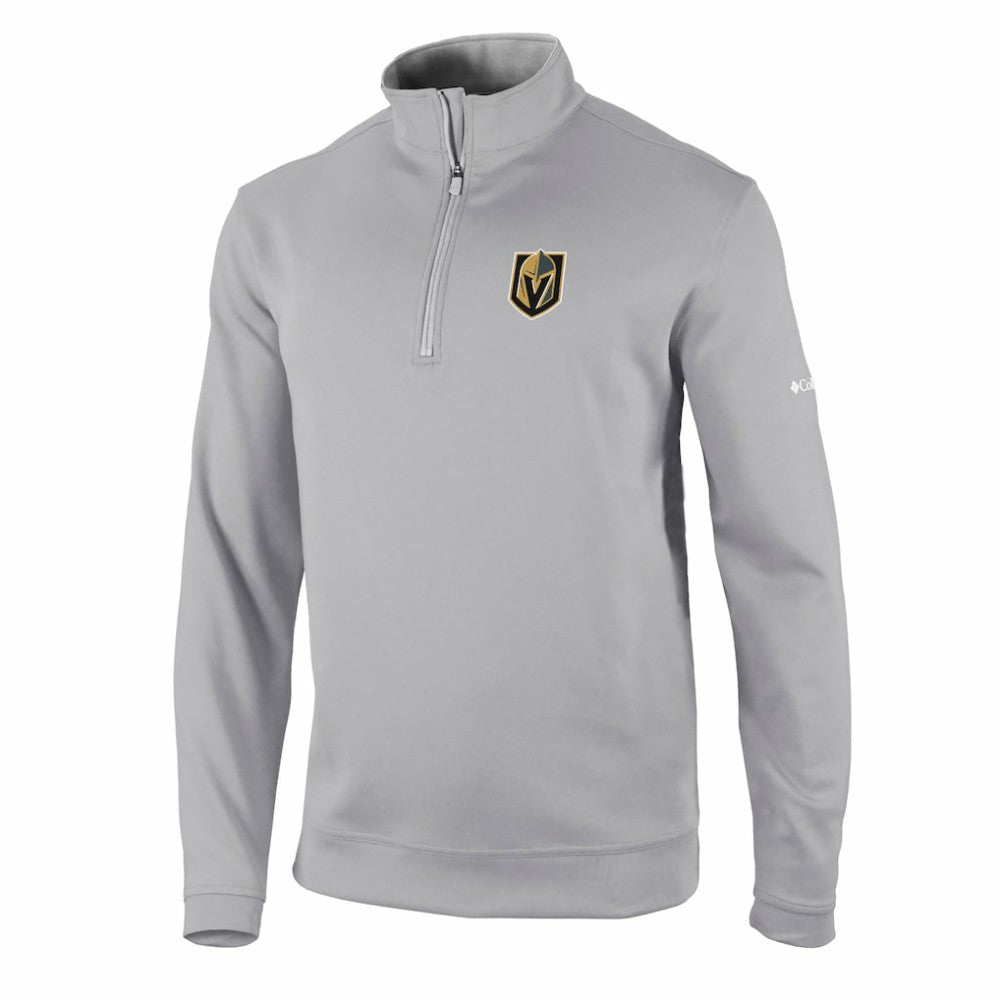 NHL Vegas Golden Knights Columbia Wickham Hills Omni-Wick Quarter-Zip Jacket - Gray
