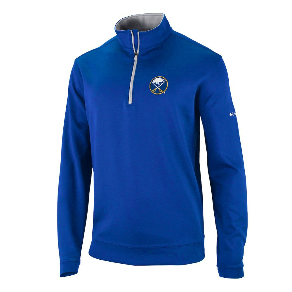 NHL Buffalo Sabres Columbia Wickham Hills Omni-Wick Quarter-Zip Jacket - Royal