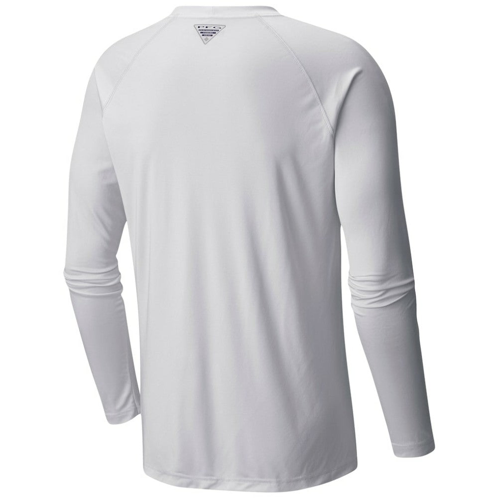 NHL Seattle Kraken Columbia Terminal Tackle Omni-Shade Raglan Long Sleeve T-Shirt - White
