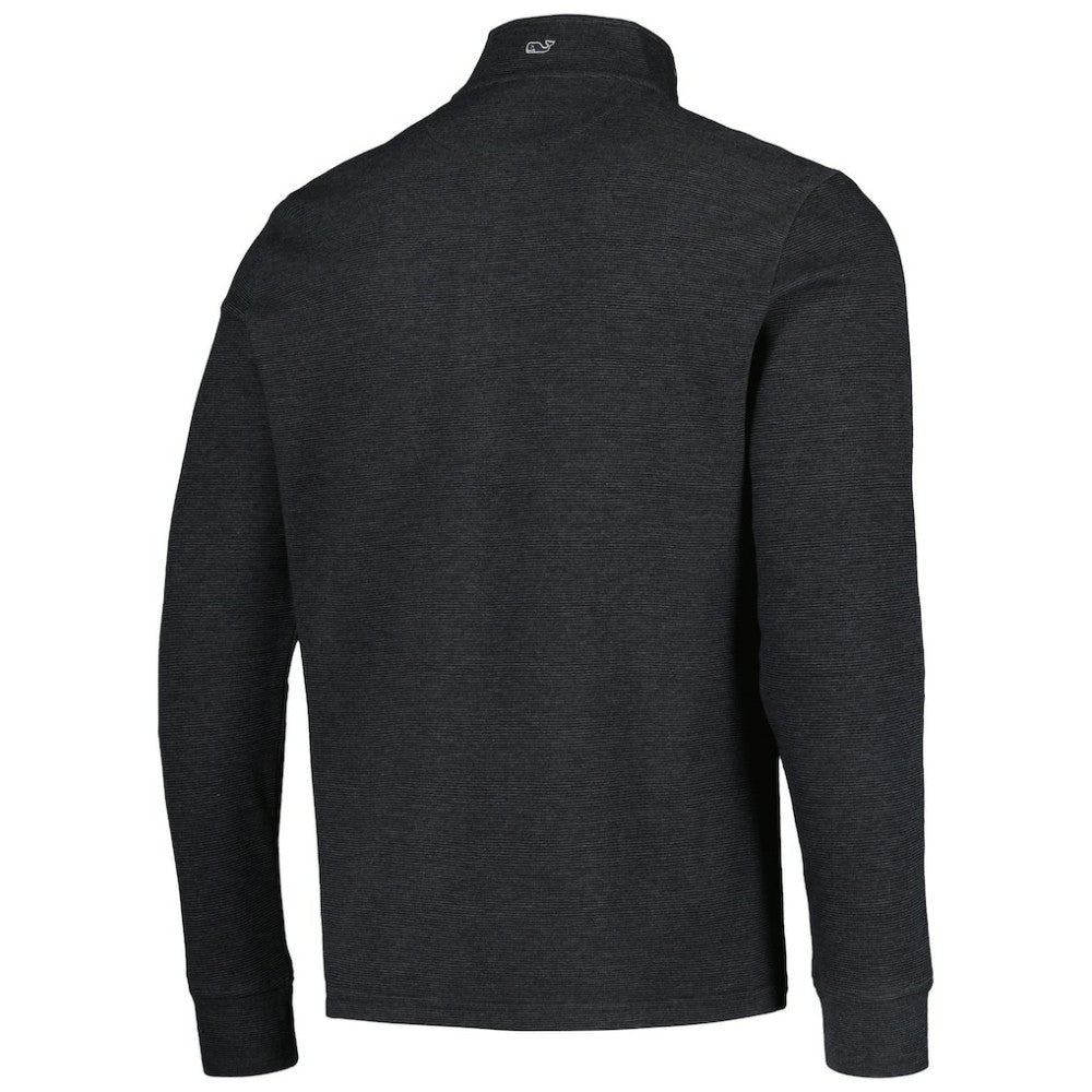 Pittsburgh Pirates Vineyard Vines Saltwater Quarter-Zip Jacket - Black Jackets