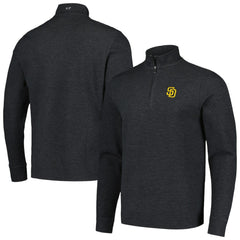 San Diego Padres Vineyard Vines Saltwater Quarter-Zip Jacket - Black Jackets