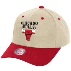 Chicago Bulls Game On Two-Tone Pro Crown Adjustable Hat Cream