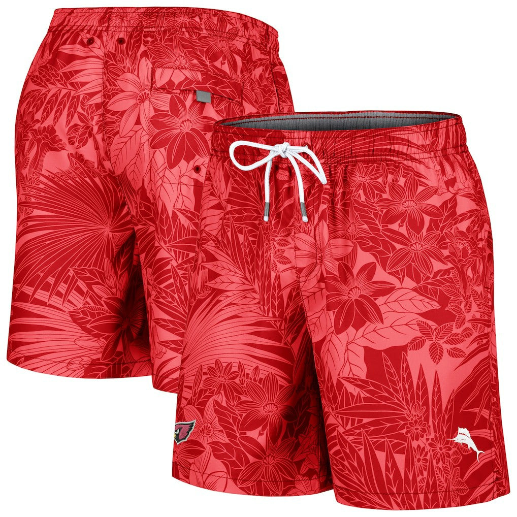 Arizona Cardinals Santiago Palms Board Shorts Cardinal