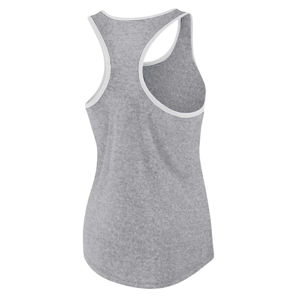 Miami Dolphins Women's Plus Size Fuel Tank Top Heather Gray