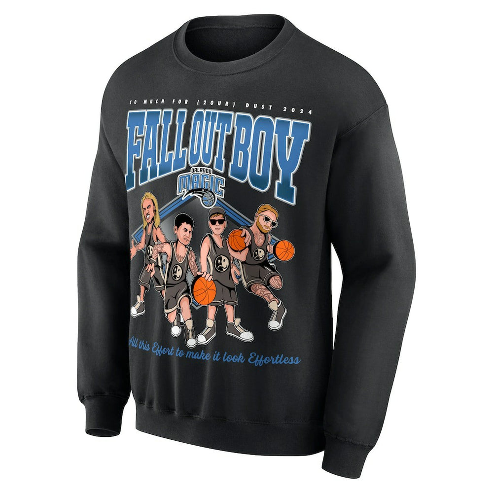 Fall Out Boy x Orlando Magic Unisex So Much For (2our) Dust Pullover Sweatshirt Black