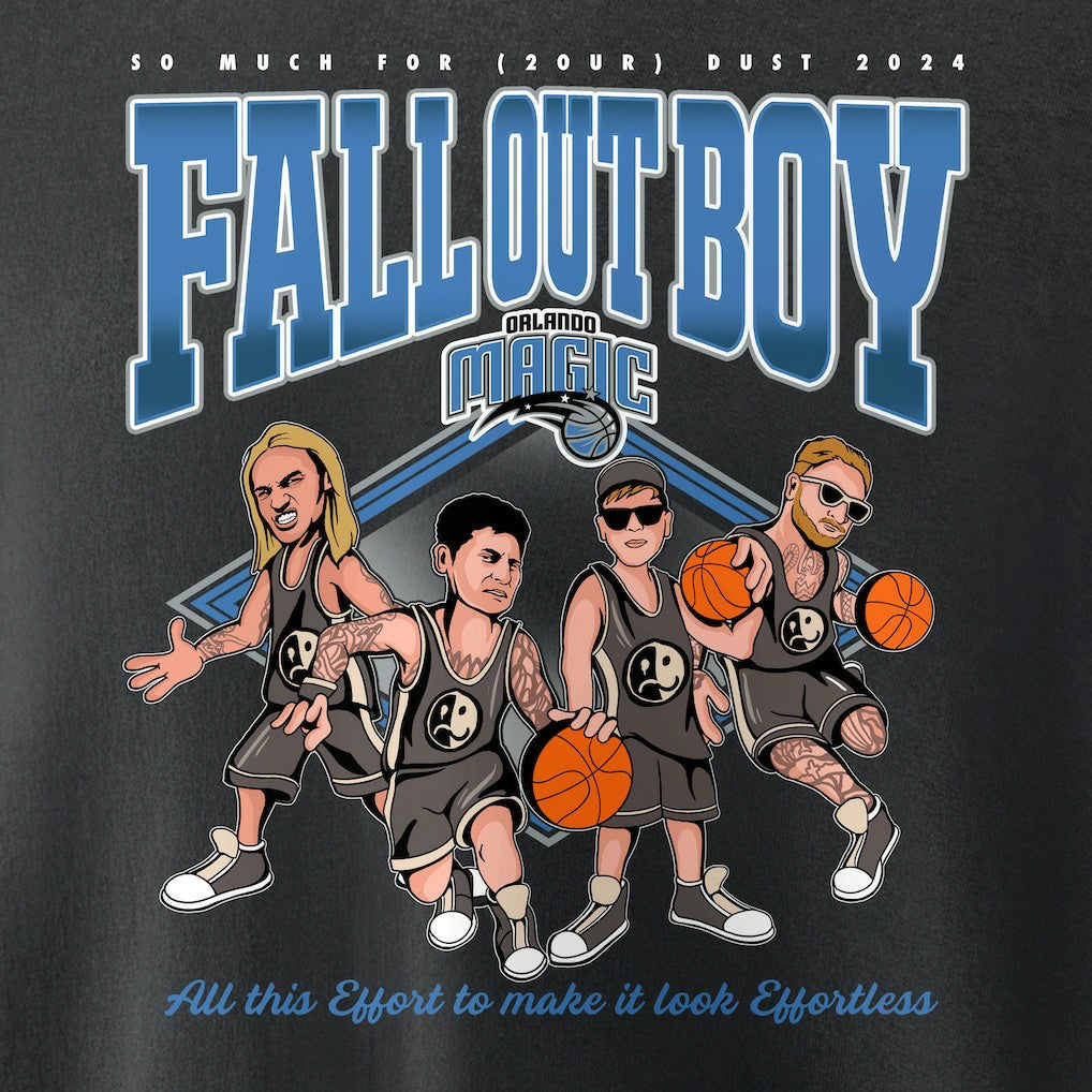 Fall Out Boy x Orlando Magic Unisex So Much For (2our) Dust Pullover Sweatshirt Black