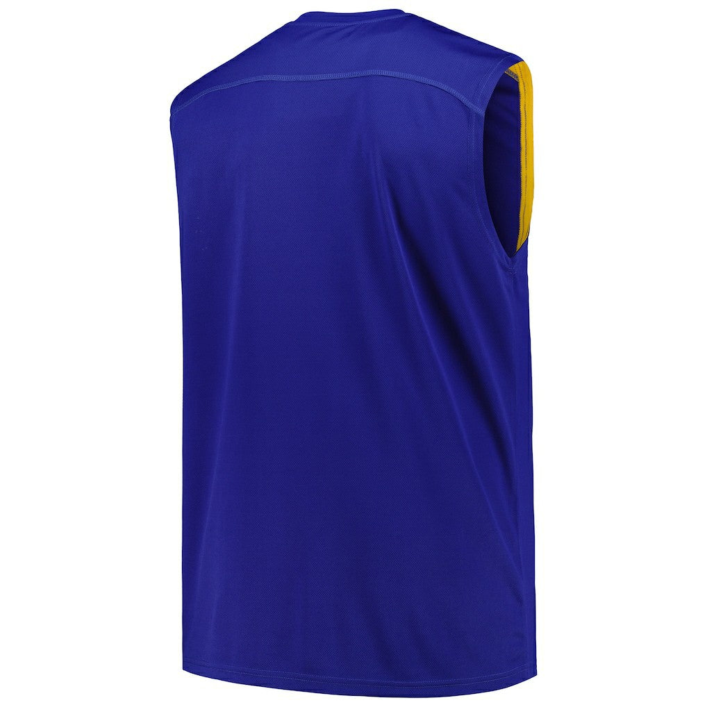 Golden State Warriors Big & Tall Birdseye Muscle Tank Top Royal