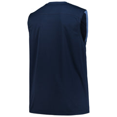 Memphis Grizzlies Big & Tall Birdseye Muscle Tank Top Navy