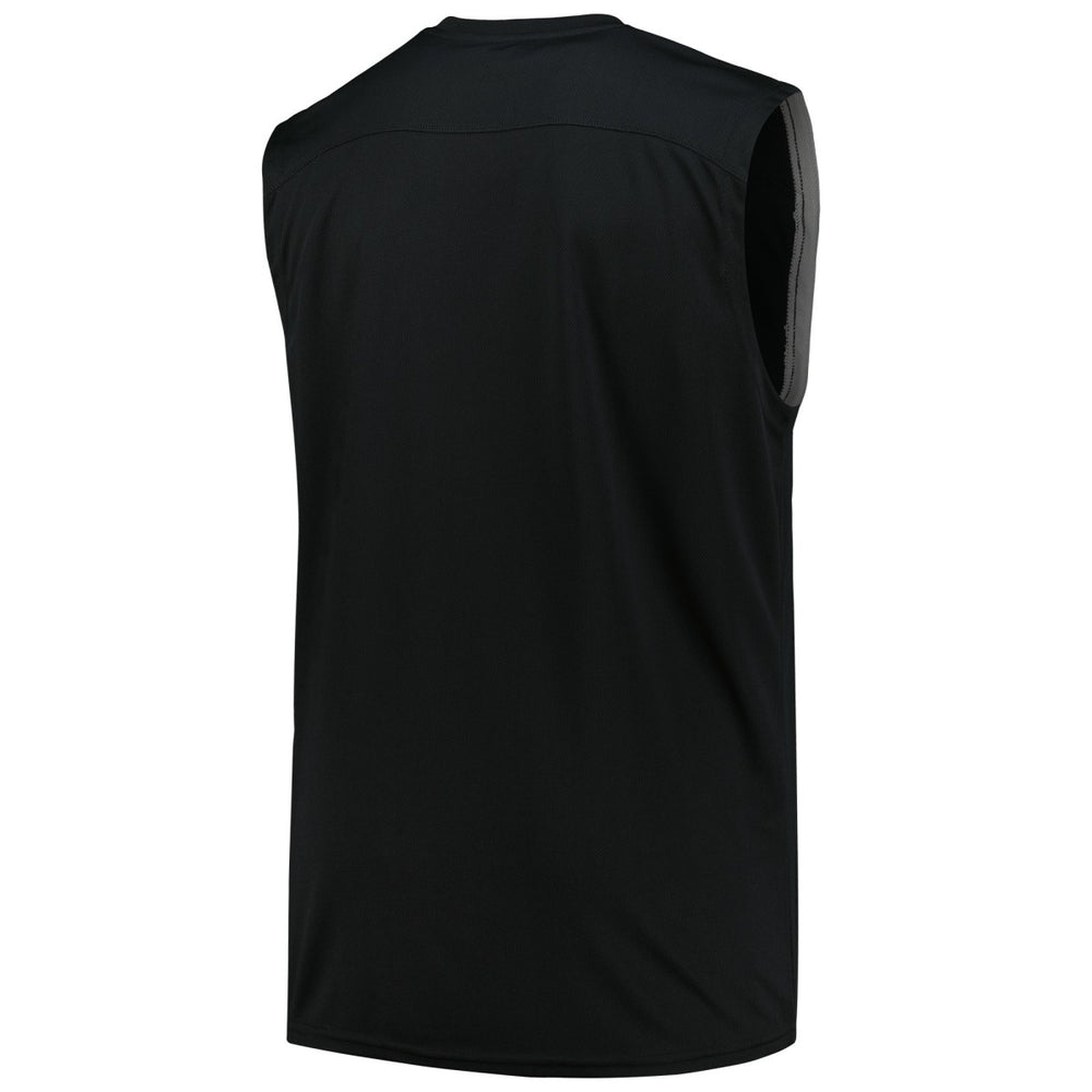 San Antonio Spurs Big & Tall Birdseye Muscle Tank Top Black