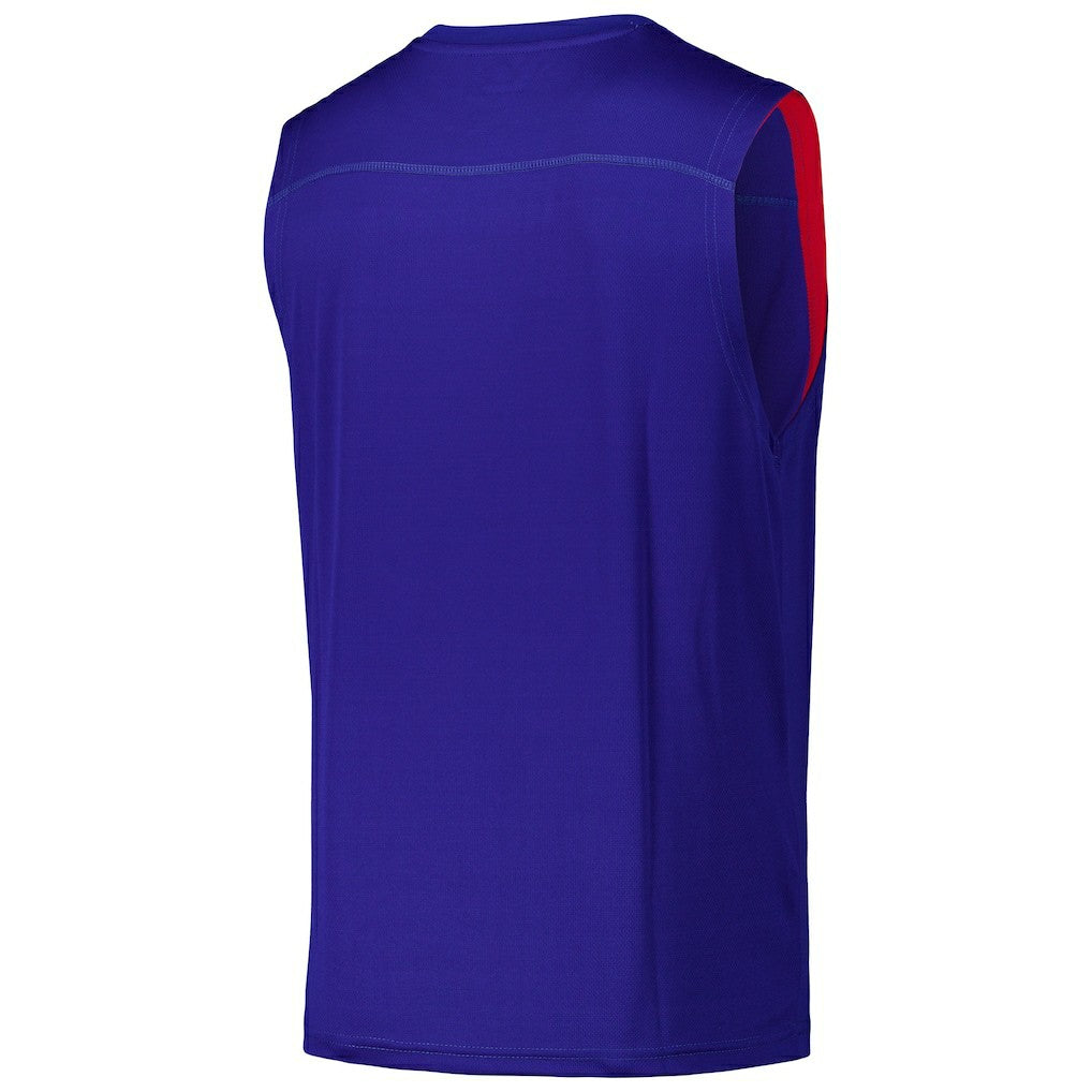 Philadelphia 76ers Birdseye Muscle Tank Top Royal