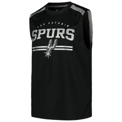 San Antonio Spurs Birdseye Muscle Tank Top Black