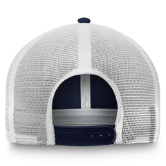 NHL Seattle Kraken Fanatics Core Primary Logo Trucker Adjustable Hat - Deep Sea Blue/White