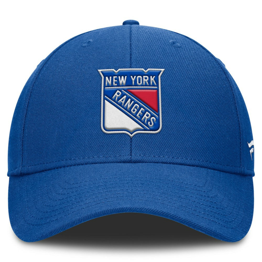NHL New York Rangers Fanatics Tore Adjustable Hat - Blue
