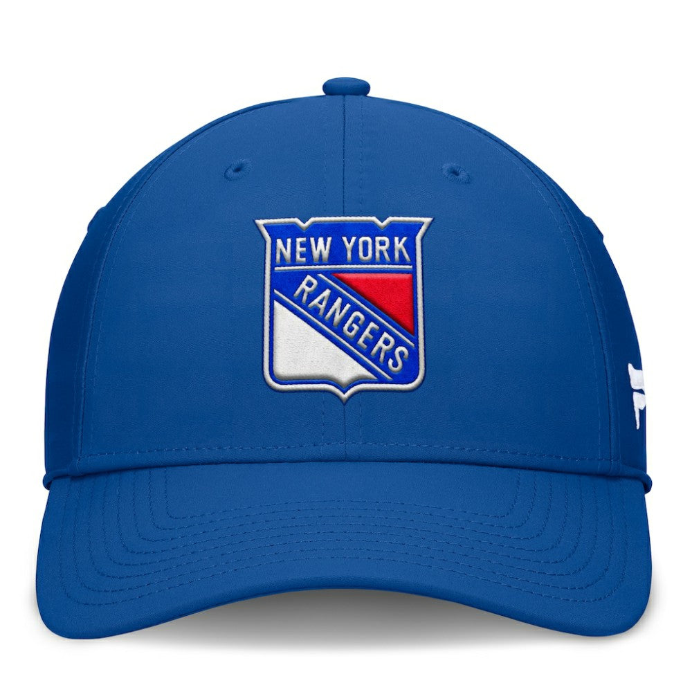 NHL New York Rangers Fanatics Core Primary Logo Flex Hat - Royal
