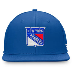 NHL New York Rangers Fanatics Core Primary Logo Fitted Hat - Royal