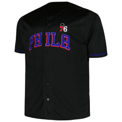 Philadelphia 76ers Profile Big & Tall Pop Jersey Black