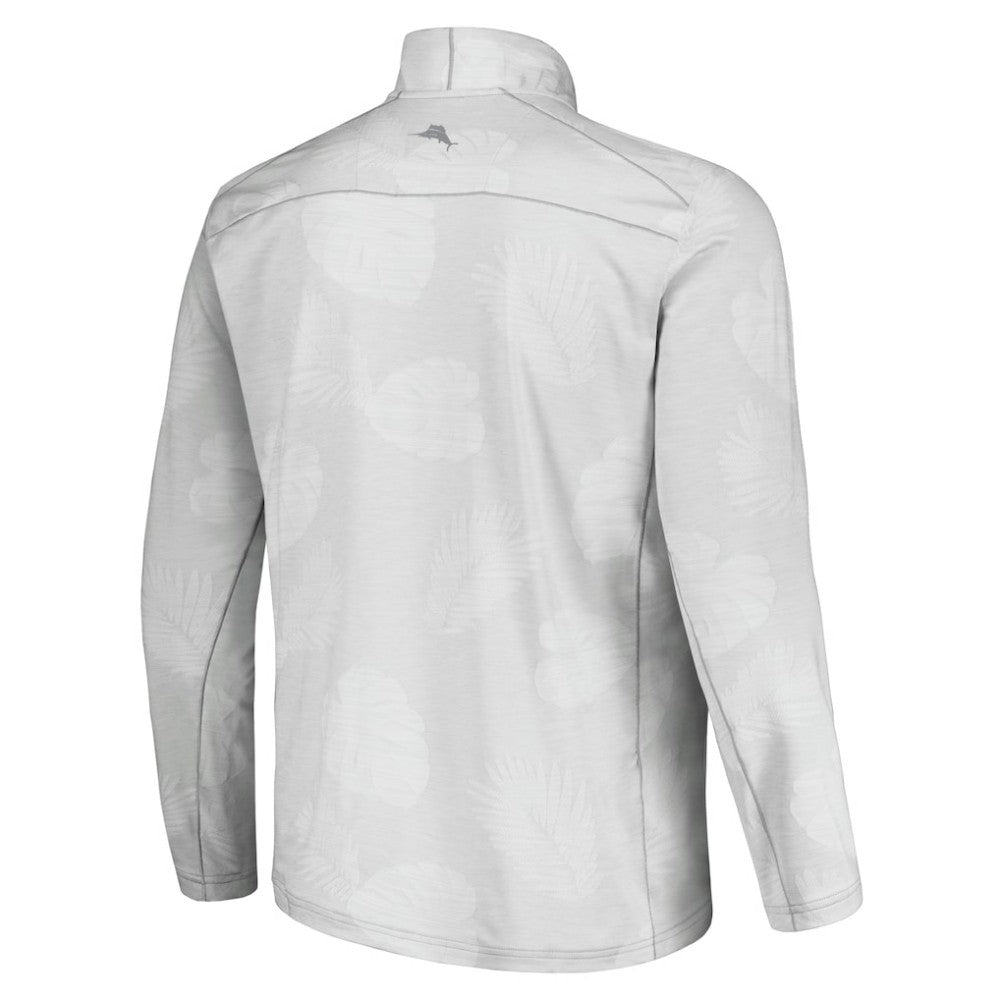 Boston Red Sox Tommy Bahama Delray Frond IslandZone Half-Zip Jacket - Gray Jackets