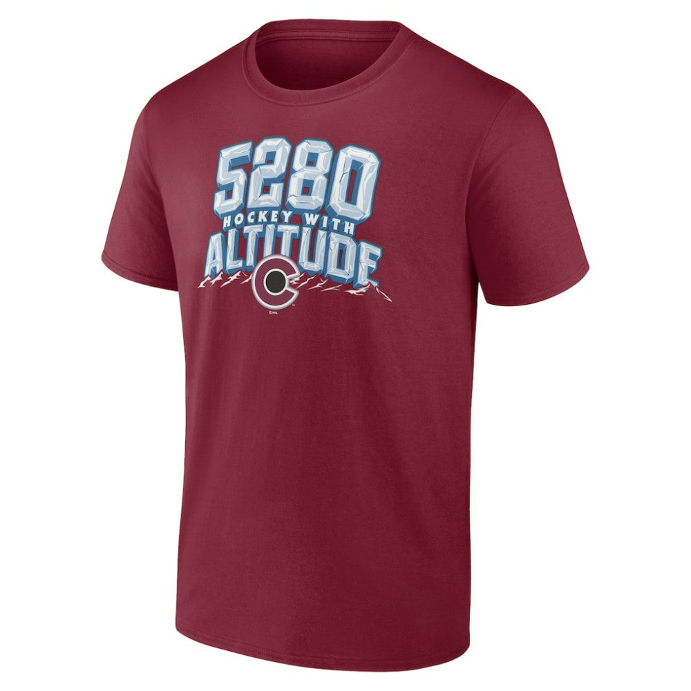 NHL Colorado Avalanche Fanatics Local T-Shirt - Burgundy