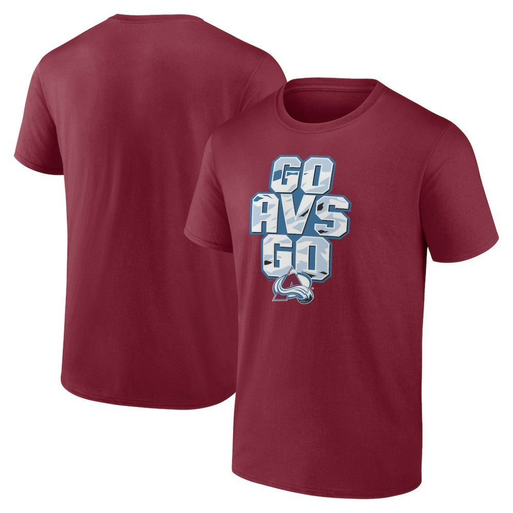 NHL Colorado Avalanche Fanatics Local T-Shirt - Burgundy