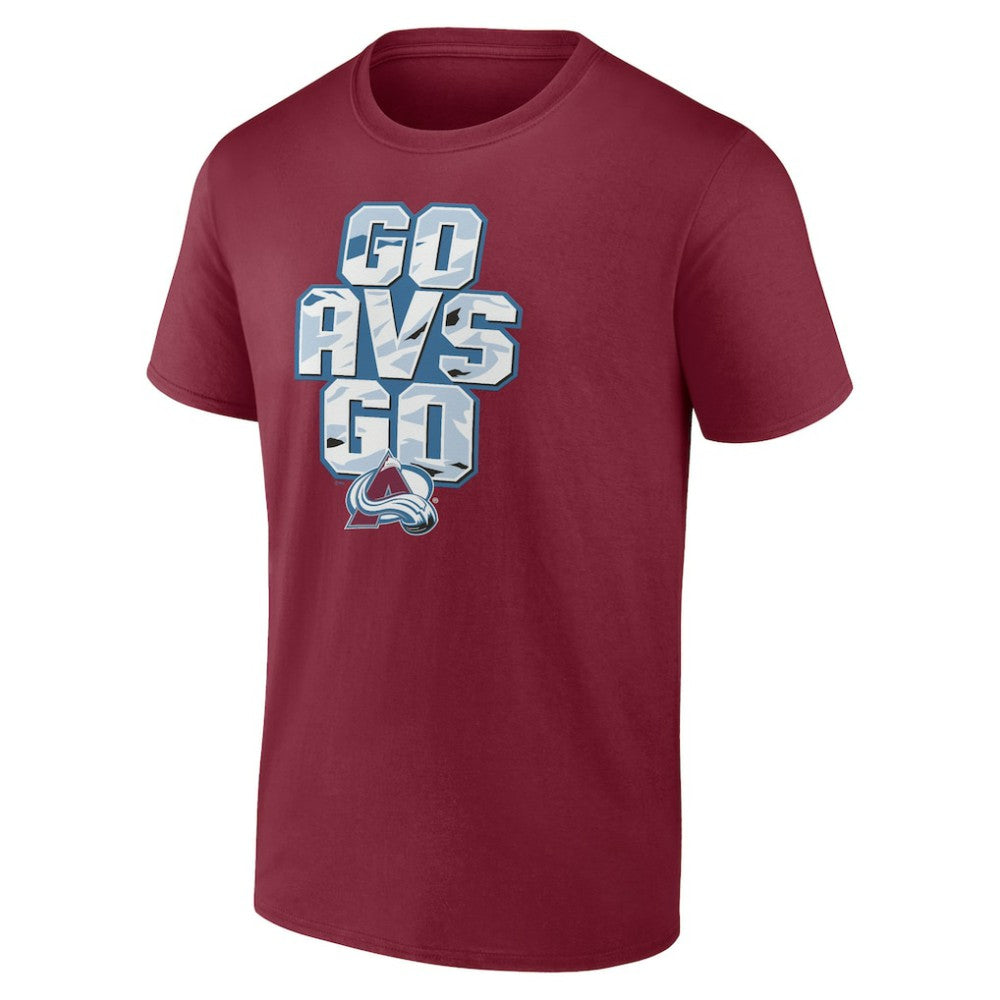 NHL Colorado Avalanche Fanatics Local T-Shirt - Burgundy